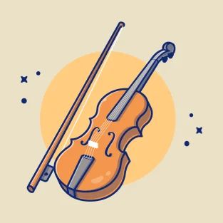 T-Shirts by Catalyst Stuff | TeePublic Violin Painting, Indian Musical Instruments, Illustration Music, Instruments Art, Music Cartoon, Music Festival Poster, Vector Icons Illustration, Violin Music, Music Instrument