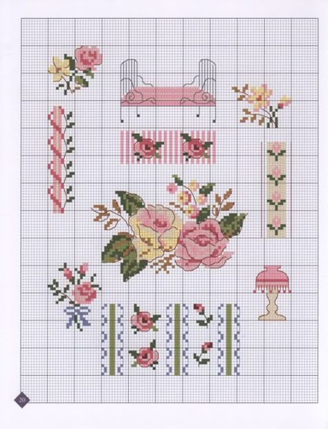 Cross Stitch Borders Corner, Tiny Cross Stitch, Just Cross Stitch, Cat Cross Stitch Pattern, Small Cross Stitch, Pola Kristik, Stitch Pictures, Mini Cross Stitch, Cross Stitch Borders