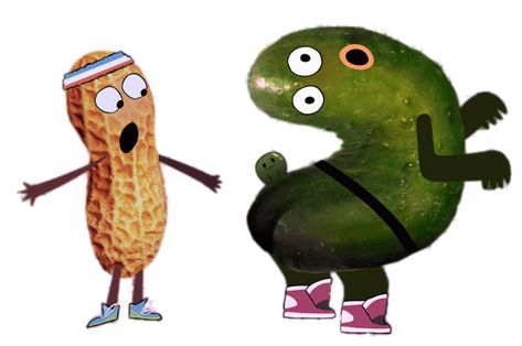 Pickle And Peanut Cartoon, Pickle And Peanut, Best Pickles, Peanuts Cartoon, Cartoon Icons, Program Design, Png Images, Pickles, Peanut