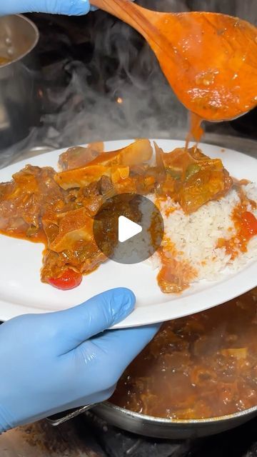 DANNY KIM on Instagram: "Dominican Chef Teaches How To Cook The BEST Oxtail Stew🔥🇩🇴
👨‍🍳 @loshermanosdc 🎥 @dannygrubs 

With the arrival of the Spaniards in 1492, Dominican Republic was introduced to many different meats such as cattle, while prior proteins were mainly seafood. Dominican Republic cuisine is rich in vegetables and herbs, with influences from all over the world including European, African, and Middle Eastern cultures. 

We’re learning from chef Aris who is a 2nd generation Dominican immigrant who grew up eating his mother’s oxtail stew and plantain mofongo. He lived in DC his whole life and with his family’s recipe, has helped his restaurant thrive as a local gem that people love to visit. He’s making Rabo Encendido, or oxtail stew the traditional way. The oxtail meat i Ox Tail Recipe Dominican, Dominican Oxtail Recipe, Dominica Recipes, Dominican Oxtail, Oxtail Recipes Easy, Different Meats, Oxtail Stew, Entertaining Dinner, Oxtail Recipes