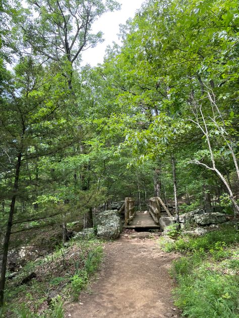 Hiking Trail Aesthetic, Natural Swimming Hole, Nature Bridge, Insta Pic Ideas, Midwest Road Trip, Summer Roadtrip, Trail Dog, Arkansas Travel, Granola Girl Aesthetic