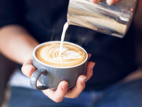 The Best Coffee in Every State | Plus, at least one runner-up for every choice. Vegas Hacks, Coffee Profile, Flat White Coffee, Coffee Origin, Non-dairy Milk, Best Coffee Shop, Dairy Free Milk, Flat White, Dairy Milk