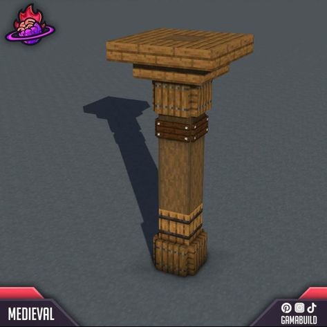 Minecraft Pedestal Design, Minecraft Furnace Area, Minecraft Guillotine, Minecraft Spiral Stairs, Minecraft Trophy Room, Minecraft Throne Room, Minecraft Pillar, Minecraft Pillar Designs, Minecraft Ceiling Design