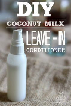 Hair Growth Shampoo And Conditioner, Conditioner Diy, Homemade Coconut Milk, Conditioner Recipe, Diy Coconut, Shampoo Ingredients, Diy Kosmetik, Brown Spots On Face, Homemade Lotion