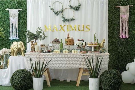 Greek/Gladiator Birthday Party Ideas | Photo 1 of 35 Gladiator Party Theme, Greek Mythology Birthday Party Theme, Greek Mythology Party Ideas, Greek Mythology Party Decorations, Toga Party Decor, Greek Baby Shower Theme, Toga Party Decorations, Goddess Party Theme, Gladiator Party