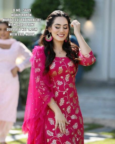 Check out this item in my Etsy shop https://www.etsy.com/listing/1038742370/beautiful-pakistani-designer-patiala Patiala Dress Punjabi Suits, Punjabi Hairstyles With Suit, Hairstyle With Suit, Punjabi Hairstyles, Patiala Dress, Pink Kurti, Asian Wedding Dress Pakistani, Patiyala Suit, Sari Blouse