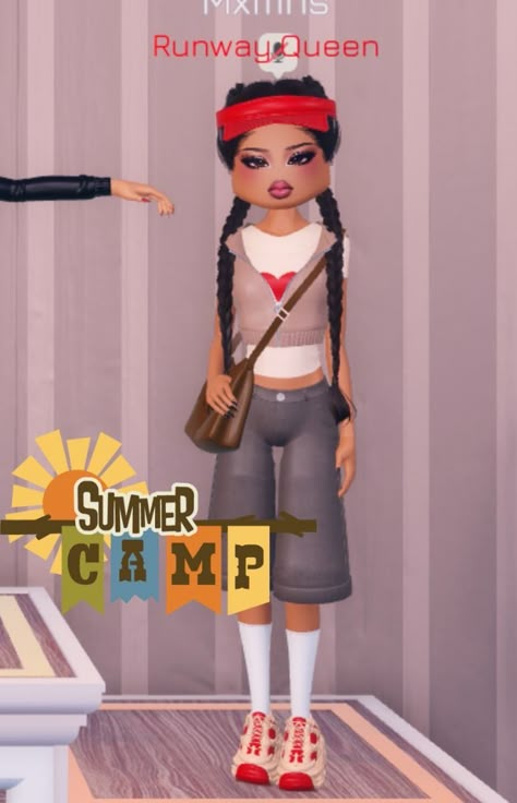 Summer Camp Dti Ideas, Summer Camp Dti Fits, Summer Camp Dress To Impress Roblox Game, Dti Outfits Summer Camp, Dti Theme Summer Camp, Dti Summer Camp Fit, Dress To Impress Summer Camp Theme, Summer Camp Outfits Dress To Impress, Summer Camp Dress To Impress