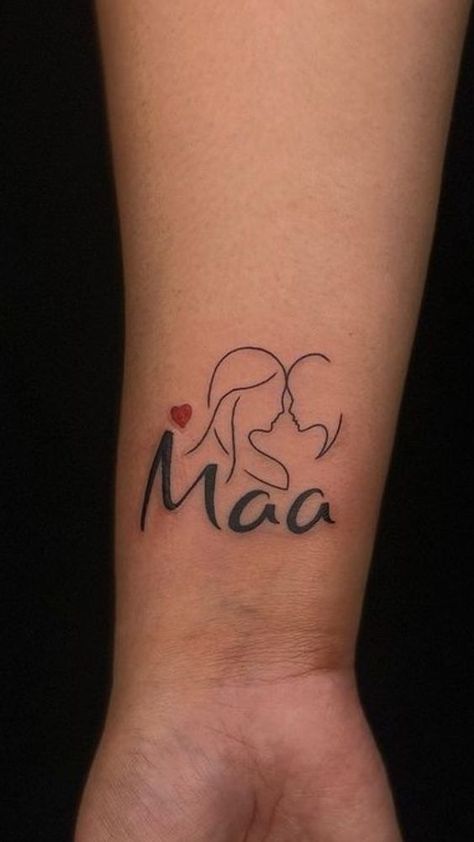 Trending Maa Tattoo | Latest Forearm Tattoos For Men. - Gist94 Maa Tattoo Designs, Forearm Tattoos For Men, Maa Tattoo, Mom Dad Tattoo Designs, Tattoo Design For Hand, Hand Tattoos For Girls, Mom Tattoo Designs, Band Tattoo Designs, Armband Tattoo Design