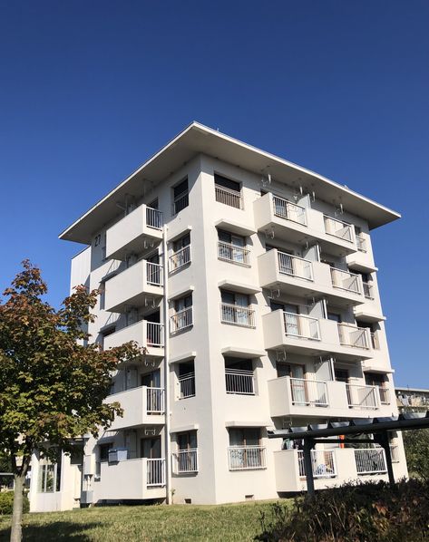 Japanese Apartment Building Exterior, Japan Apartment Building, Dorm Building Exterior, Japanese Apartment Building, Apartment Japan, Apartment Outside, Apartment Building Exterior, Japan Apartment, Japanese Apartment