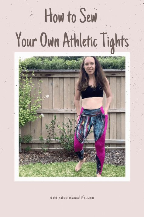 Sewing Gym Clothes, Diy Leggings, Clothes Blouses, Athletic Tights, Jewelry Making Tutorial, Hem Leggings, Fall Leggings, Color Block Leggings, Patterns Fabric