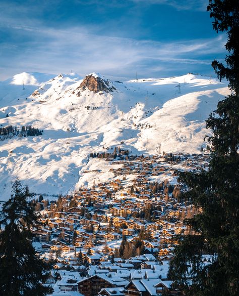 Verbier, Switzerland Switzerland In Winter, Verbier Switzerland, Alps Skiing, Ski Village, Best Ski Resorts, Best Honeymoon Destinations, Ski Holiday, Ski Town, Luxury Ski