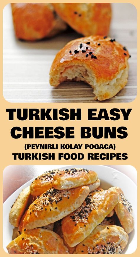 Turkish Meals, Bread Varieties, Greek Meals, Turkish Cheese, Cheese Buns, Turkish Breakfast, Easy Cheese, Turkish Food, The Best Breakfast