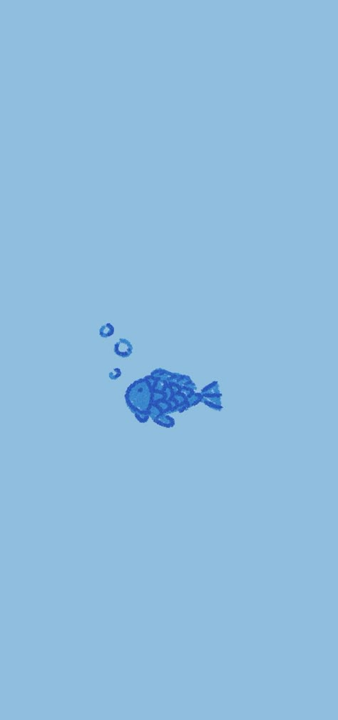 fish fishh fesshhh🐟💦 Blue Frog Wallpaper, Wallpaper Fish Aesthetic, Wallpaper Backgrounds Fish, Fish Pattern Wallpaper, Pink Fish Wallpaper, Blue Summer Lockscreen, Simple Shark Wallpaper, Cute Stingray Wallpaper, Nautical Wallpaper Iphone