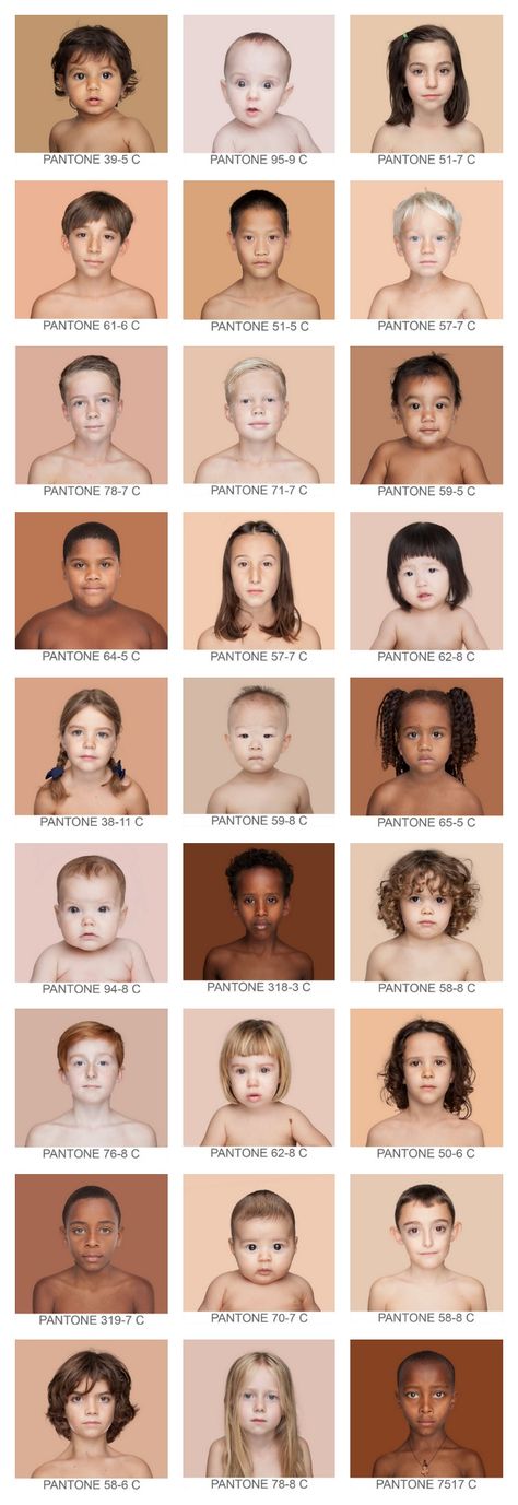 Humanæ  is a chromatic inventory, a project that reflects on the colors beyond the borders of our codes by referencing the PANTONE® color scheme. People With Different Skin Colors, Faces Of People, Human Skin Color, 얼굴 그리기, Skin Colour, Color Skin, Pose Fotografi, Skin Colors, Body Photography