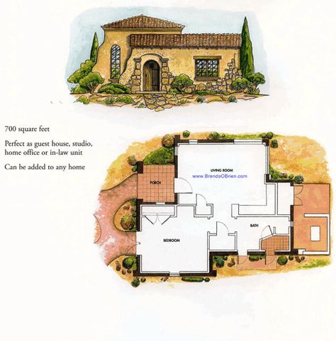 Small house floor plan Tiny Italian House, Small Italian Villa Floor Plans, Mexican House Floor Plan, Tuscan Villa Floorplan, Small Tuscan House, Italian Villa Floor Plans, Spanish Villa Floor Plans, Casita Floor Plans, Mexican House Plans