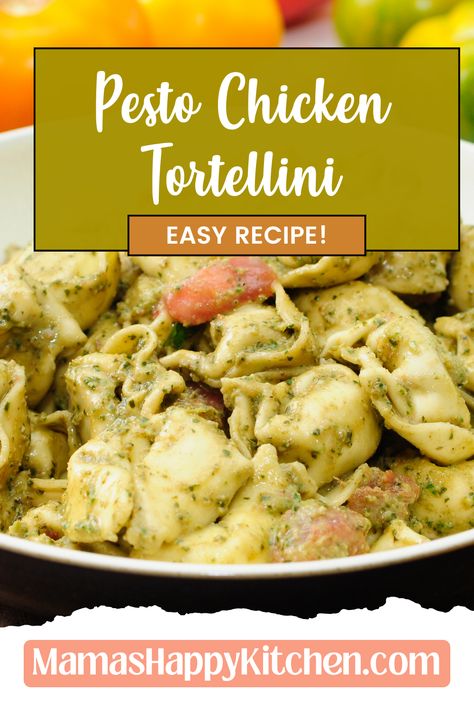 This Pesto Chicken Tortellini is perfect for pasta enthusiasts seeking a harmonious blend of flavors and textures. The vibrant green pesto, tender chicken, and succulent tortellini come together to create a dish that’s both comforting and satisfying. So today I will show you how to make Pesto Chicken Tortellini in your kitchen with easy and simple steps. Pesto Tortalini Recipes, Chicken Pesto Tortellini, Pesto Chicken Tortellini, Make Pesto, Chicken Pesto Recipes, Broccoli Pesto, Pesto Tortellini, Tortellini Bake, Leftover Rotisserie