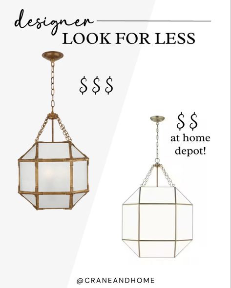 One of the best Studio Mcgee Lights dupe at Home Depot!! Gorgeous golden brass frosted glass geometric entry light! chandelier, pendant Follow my shop @craneandhome on the @shop.LTK app to shop this post and get my exclusive app-only content! #liketkit #LTKstyletip #LTKhome @shop.ltk https://liketk.it/4lCz8 Studio Mcgee Lighting, Morris Lantern, Rejuvenation Lighting, Entry Light, Entry Lighting, Geometric Lighting, Chandelier Pendant, Glass Lantern, Kitchen Pendants