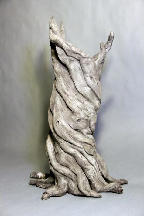 Reptile Crafts, Ceramic Tree, Beginner Pottery, Plaster Crafts, Concrete Diy Projects, Sculpture Projects, Clay Crafts Air Dry, Concrete Art, Ceramic Plant Pots