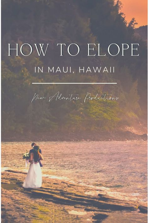 How to elope in Hawaii Maui Elopement Packages, Maui Wedding Elopement, Hawaii Elopement Ideas, Kaanapali Maui, Maui Beach Wedding, Maui Babe, Maui Elopement, Hawaii Beach Wedding, Waterfall Wedding