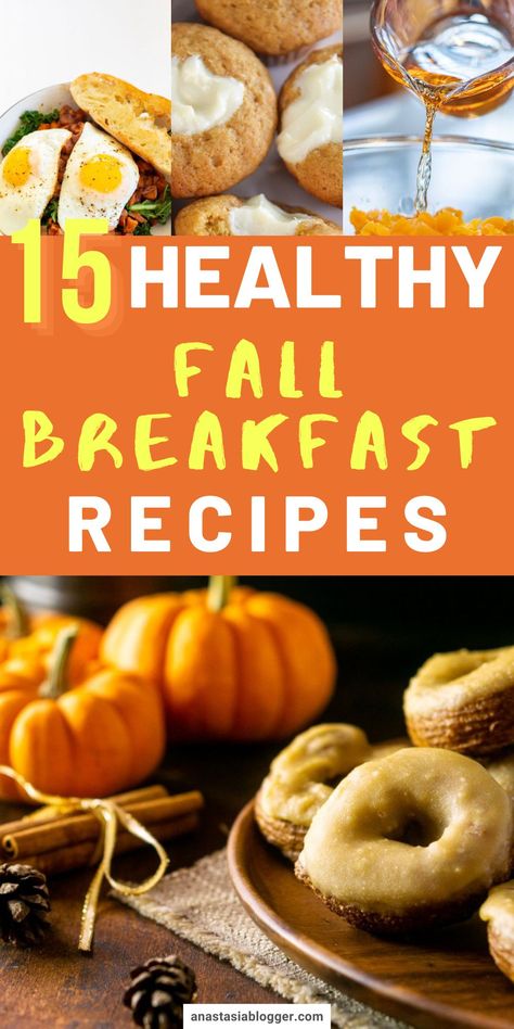 Healthy Fall Brunch Ideas, Healthy Low Carb Fall Recipes, Quick Healthy Fall Dinner Recipes, Healthy Fall Recipes Breakfast, Breakfast For Dinner Healthy, September Breakfast Ideas, Healthy Fall Breakfast Ideas, Thanksgiving Breakfast Ideas Healthy, Fun Fall Breakfast Ideas