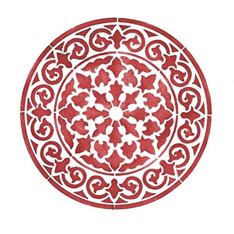 Small Round Circle Medallion 4" Wall Stencil Designer Ste... https://www.amazon.ca/dp/B00M3B9654/ref=cm_sw_r_pi_dp_dwoyxb6X7Y6X1 Designer Stencils, Porch Table, Stencil Ideas, Tree Stencil, Mandala Stencils, Plastic Stencil, Wall Stencil, Silhouette Stencil, Mandalas Design