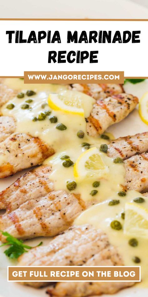 In this blog, I will share with you a Tilapia Marinade Recipe that is extremely delicious. Marinade For Tilapia, Tilapia Marinade Recipes, Fish Marinade Tilapia, Marinated Tilapia, Tilapia Marinade, How To Make Tilapia, Tilapia Dishes, Beer Marinade, Fish Marinade