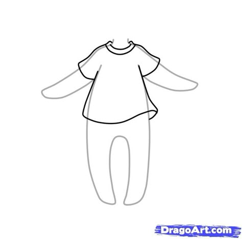 Chibi, body, shirt; How to Draw Manga/Anime How To Draw Clothes, Chibi Clothes, How To Draw Chibi, Draw Clothes, Draw Chibi, Drawing Bases, Chibi Body, Chibi Sketch, Clothes Tutorial