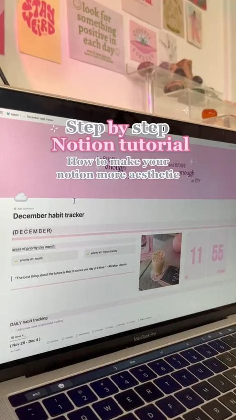 #Organisation #Online_Planner_App #Notion_Pages_Ideas #Notion_Hacks Notion Tutorial, Notion Template For Work, Digital Planner Ideas, Ipad Essentials, Aesthetic Templates, Study Tips For Students, Ipad Hacks, Instruções Origami, Life Hacks Computer