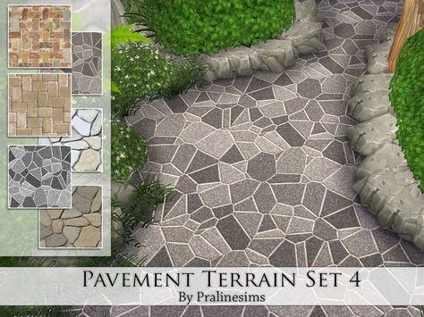 By Pralinesims  Found in TSR Category 'Sims 4 Terrain Paints Sets' Ts4 Landscape Cc, Sims 4 Grass Floor Cc, Sims Flooring Cc, Sims 4 Stone Floor, Sims 4 Maxis Match Floor, Sims 4 Cc Exterior Plants, Sims 4 House Wallpaper Cc, Ts4 Landscaping, Sims 4 Fences And Gates