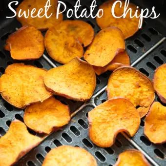 Potato Chips Archives | Air Fryer World Sweet Potato Chips Air Fryer, Air Fried Vegetable Recipes, Air Fryer Sweet Potato Chips, Air Fryer Chips, Fried Sweet Potato, Sweet Potato Chips Recipe, Air Fryer Sweet Potato Fries, Sweet Potato Crisps, Best Vegetable Recipes