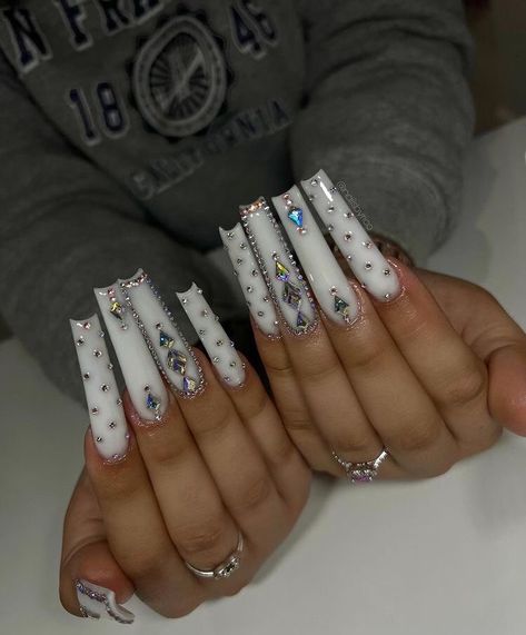 #follow #follow4follow #acrylic #nailart #nails #nailsofinstagram #nailstagram Long Acrylic Nail Designs, Drip Nails, Colored Acrylic Nails, Long Nail, Long Acrylic Nails Coffin, Acrylic Nails Coffin Pink, Long Square Acrylic Nails, Unique Acrylic Nails, Designs Nail