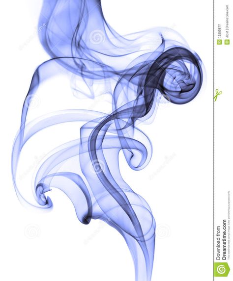 Photo about Abstract Blue Smoke Curves On White Background. Image of studio, shot, lightweight - 13555877 Smokey Tattoo, Blue Tattoos, Back Tats, Temple Decor, Blue Tattoo, Half Sleeve Tattoo, Stock Photography Free, Tattoo Idea, Sleeve Tattoos