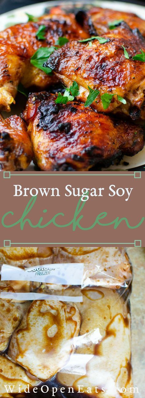 Brown Sugar Soy Sauce Chicken Thighs are the answer to the timeless question, "what's for dinner tonight?" Have no fear, dinner is here. Brown Sugar Soy Sauce Chicken, Breakfast For Dinner Party, Seared Salmon Recipes, Dinner Party Ideas, Soy Sauce Chicken, Soy Chicken, Sauce Chicken, Pan Seared Salmon, Soya Sauce