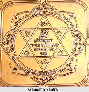 Ganesha Yantra Ganesh Yantra, Angry Lord Shiva, Hoodoo Spells, Hand Reflexology, Krishna Hindu, Shri Yantra, Spiritual Images, Shiva Parvati Images, Vedic Mantras