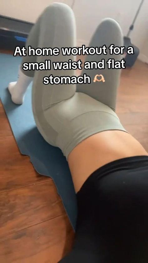 Small Waist Workout, Snatched Waist, Flat Stomach Workout, Workout For Flat Stomach, Lower Abs Workout, Ab Workouts, Waist Workout, Flat Stomach, Home Workout