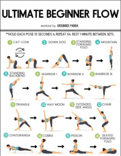 Are you a complete beginner to yoga? This 20 minute yoga routine for beginners will help you tone, improve flexibility, lose weight, and build a strong foundation of some of the most essential yoga poses. #yoga #yogaforbeginners #yogaroutine #yogaworkout #yogaposes #groundedpanda Essential Yoga Poses, Yoga Routine For Beginners, Pilates Workout Routine, Bolesti Chrbta, Ashtanga Vinyasa Yoga, 20 Minute Yoga, Poses For Beginners, Fitness Outfits, Beginner Yoga