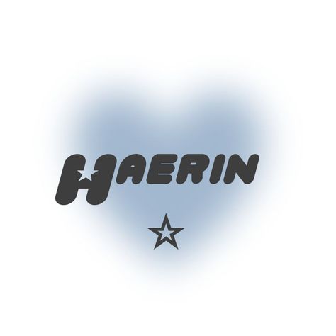 Haerin Name Logo, Newjeans Name Logo, New Jeans Widget Blue, New Jeans Logo Kpop, Newjeans Icons Blue, Newjeans Widgets, Notebook Name Labels Aesthetic, Haerin Aesthetic, New Jeans Logo