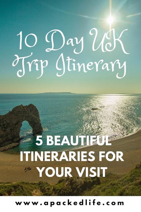 10 Day UK Trip Itinerary - 5 Beautiful Itineraries For Your Visit  - Whether you want to move at a fast pace or linger longer, we've got choices for you.  Plus a bonus that doesn't involve unpacking each night! #ukitinerary #uktrip #visituk 10 Days In The Uk, 1 Week Uk Itinerary, 10 Day Uk Itinerary, Uk Itinerary 10 Days, British Isles Map, The Road, Visit Uk, European Travel Tips, Day Trips From London