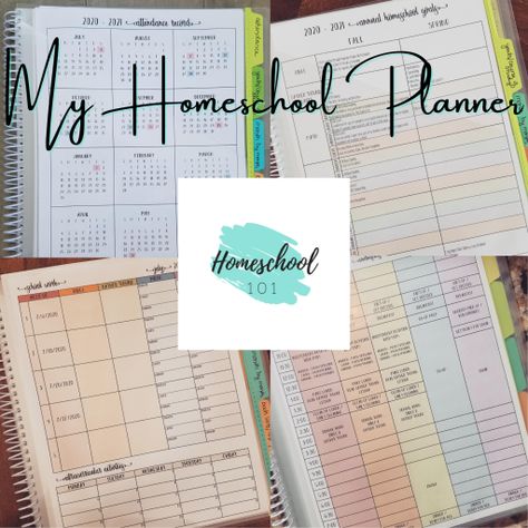 Spiral Notebook Homeschool Planner, Ambleside Online Planner, Homeschooling Planner, Homeschool Lesson Planner, Curriculum Planner, Homeschool Binder, Homeschool Portfolio, Homeschool Middle School, Bulletin Journal