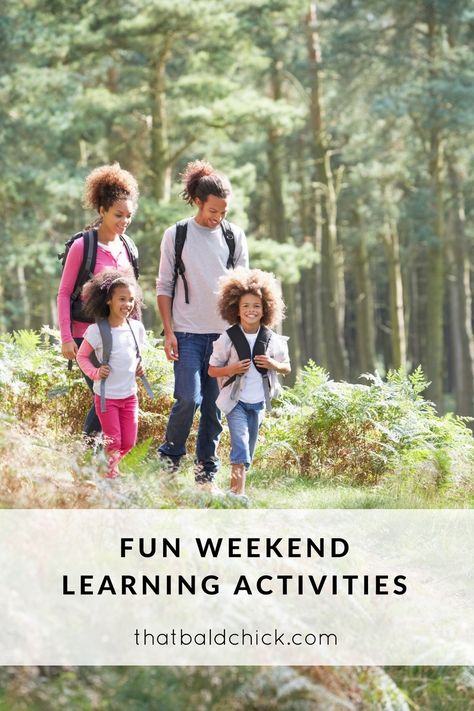 Fun Weekend Learning Activities Working Out Together, Homeschool Hacks, Latina Magazine, Family Challenge, Nature Education, Active Family, Weekend Activities, English Fun, Homeschool Kindergarten