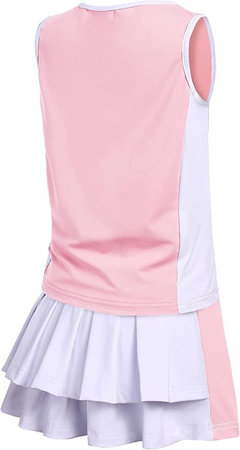 Golf Dress Outfit, Girl Tennis Outfit, Tennis Dresses, Gymnastics Wear, Sport Skirt, Hannah Rose, Tennis Wear, Sports Costume, Golf Dress