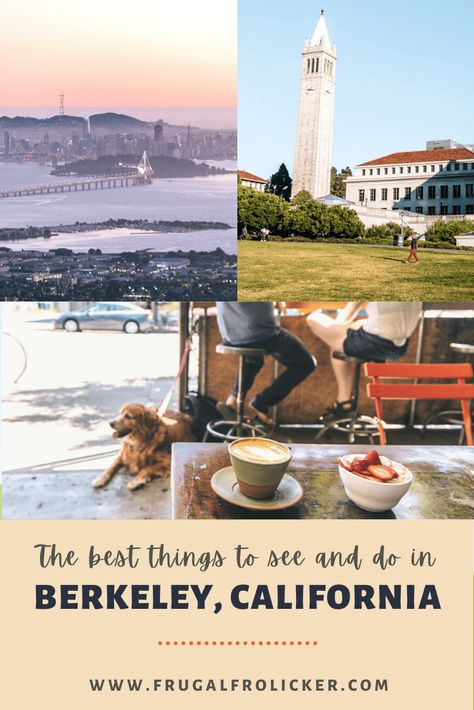 Things to do in Berkeley, California Things To Do In Berkeley California, Berkley California, Beautiful Places In Usa, California Attractions, Visit San Francisco, Travel California, Trip Destinations, California Destinations, Berkeley California