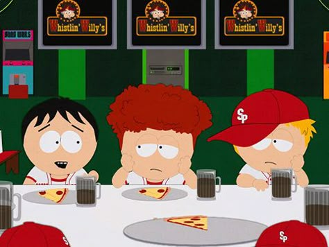 Stan, Kyle, and Kenny - South Park Episode "The Losing Edge". South Park Episodes, Kyle South Park, Kenny South Park, South Park Memes, Style South Park, Tweek And Craig, South Park Funny, South Park Characters, Park Pictures