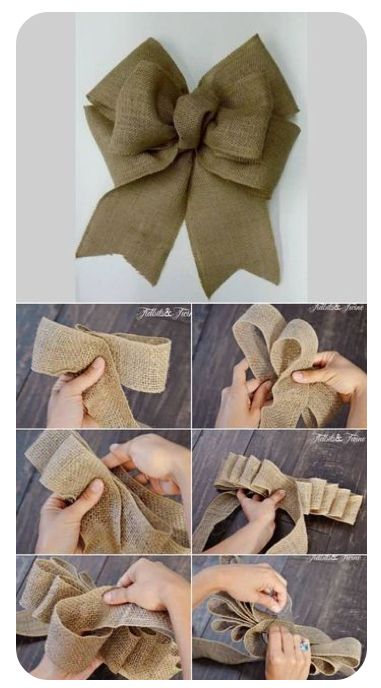 Diy Wreath Bow, Dekoratívne Vence, Christmas Bows Diy, Homemade Bows, Make A Bow, Vans Shoe, Bows Diy Ribbon, Gifts Wrapping Diy, Tie Shoelaces