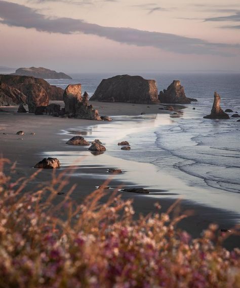 Because Oregon coast. Coquille Point [OC] [3586 x 4299] Spring Landscape Photography, Landscape Photography Beach, Sunset Landscape Photography, Night Landscape Photography, Visit Oregon, Oregon Photography, Oregon Beaches, Oregon Road Trip, Beautiful Landscape Photography