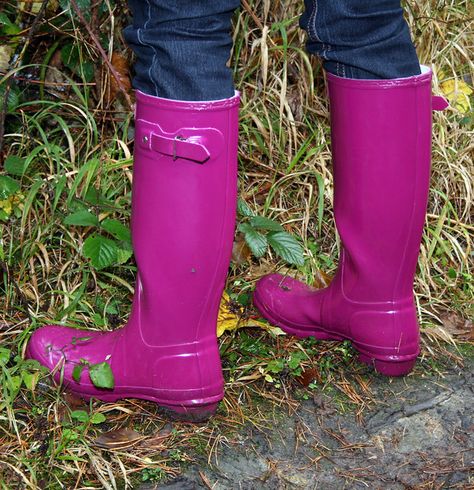 High Heel Hunter Boots, Tall Pink Rain Boots, Pink Hunter Rain Boots, Purple Hunter Boots, Mens Wellies Hunter Original, Wellies Rain Boots, Rubber Boots, Rubber Rain Boots, High Gloss