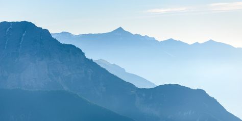 Distant Mountains, Photo Light, Photo Editing Software, Blue Mountain, Mountain Range, Blue Tones, Premium Photo, The Valley, Free Photos