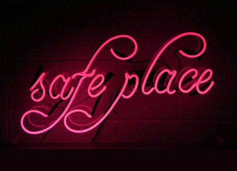 You create a safe place where she can find love, affirmation, and support Space Aesthetics, Neon Love, Neon Words, All Of The Lights, Neon Nights, Neon Aesthetic, Neon Art, Bright Lights, Neon Lights