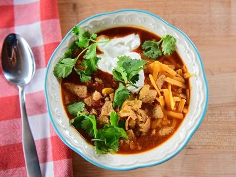 Get Taco Soup Recipe from Food Network Foodie 101, Beef Vegetable Soup, Ree Drummond Recipes, Turkey Tetrazzini, Easy Taco Soup, Taco Soup Recipe, Chili Soup, Pioneer Woman Recipes, Soup And Stew