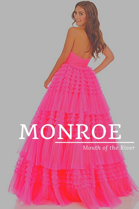 Monroe meaning Mouth of the River #babynames Monroe Name, Literary Names, Baby Name Meaning, Female Character Names, Girls Names, Fantasy Names, Beautiful Names, Name Inspiration, Names Ideas